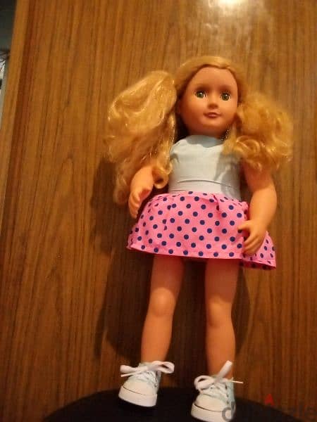 AUDREY ANN - OUR GENERETION from BATTAT Great As new doll +Converse=33 6