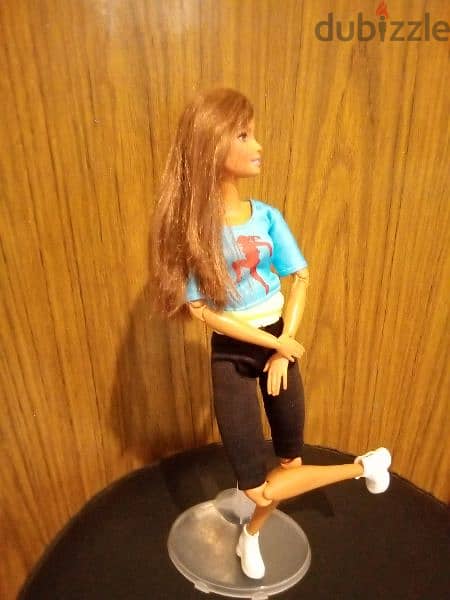 MADE TO MOVE Brunette Barbie 22 JOINTS Great doll in own wear=28$ 6