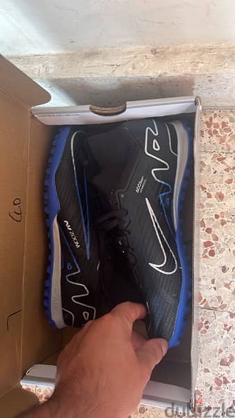 mercurial air zoom blue and black 1