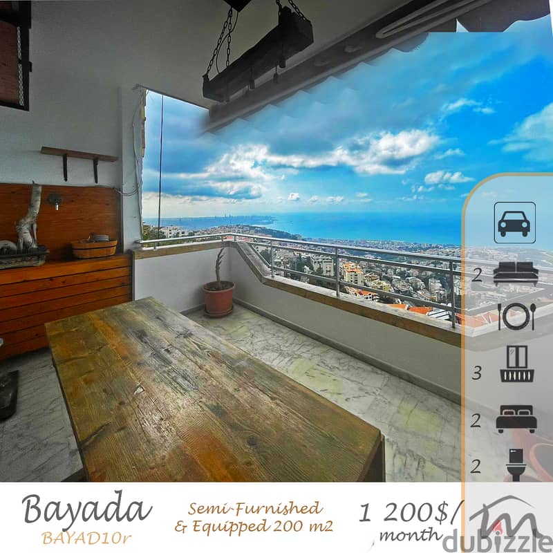 Biyada | Signature | Panoramic Sea & Mountain View | Semi Furnished 0