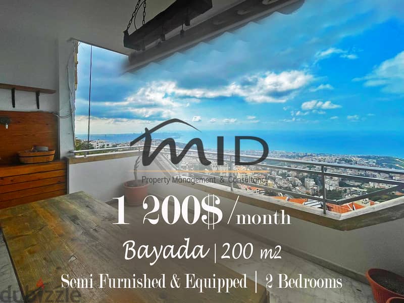 Biyada | Signature | Panoramic Sea & Mountain View | Semi Furnished 1