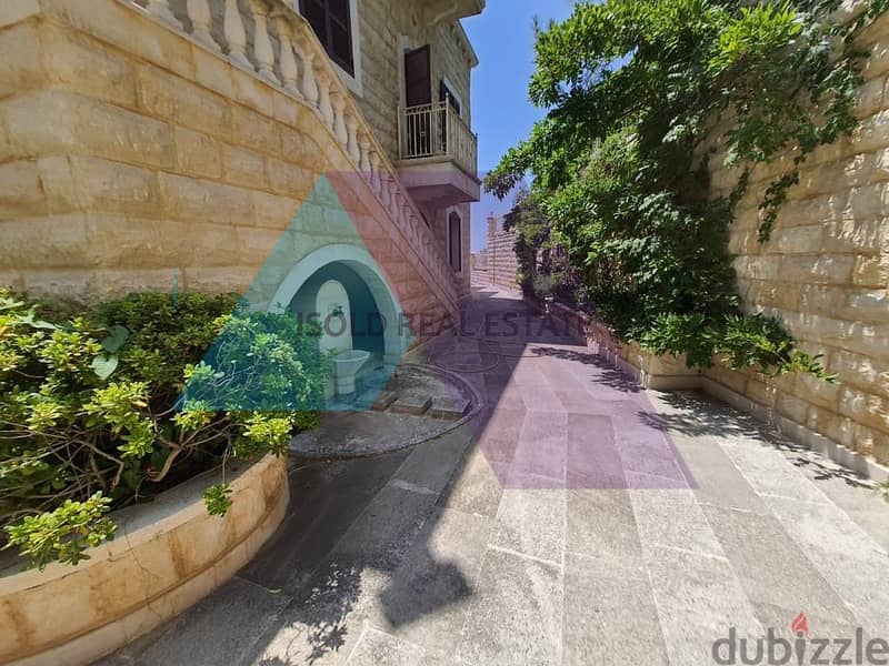 1500 m2 villa+garden +terrace+pool+Open Sea View for sale in Keserwan 4