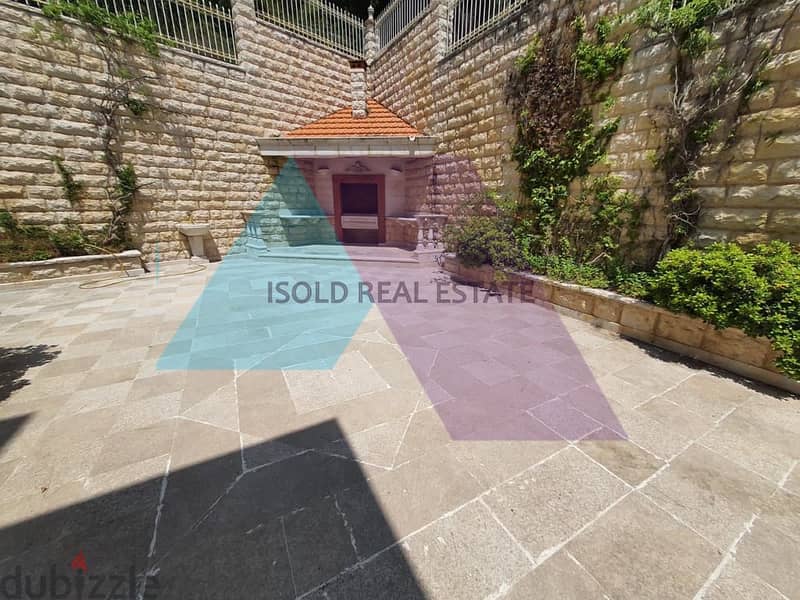 1500 m2 villa+garden +terrace+pool+Open Sea View for sale in Keserwan 8