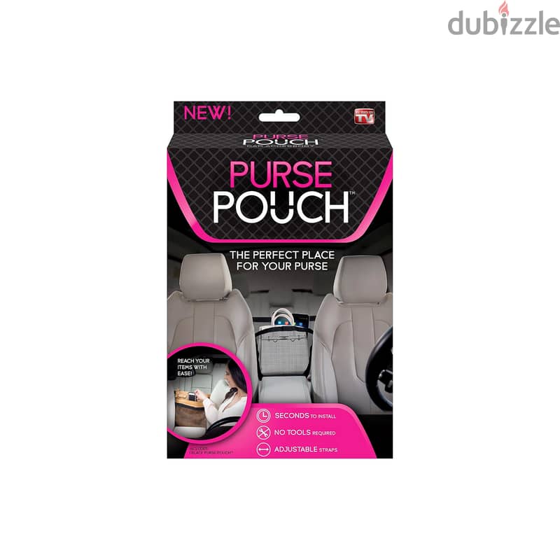 Purse Pouch – Women’s Accessible Car Bag Holder for Safe Driving 4