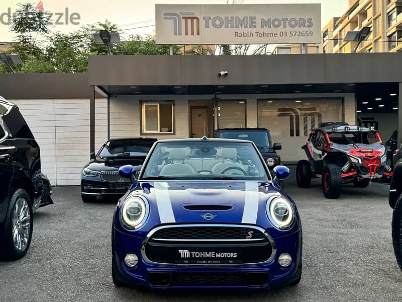 MINI COOPER S CABRIO 2019, 71.000Km ONLY, BASSOUL&HNEINE LEB SOURCE !! 1