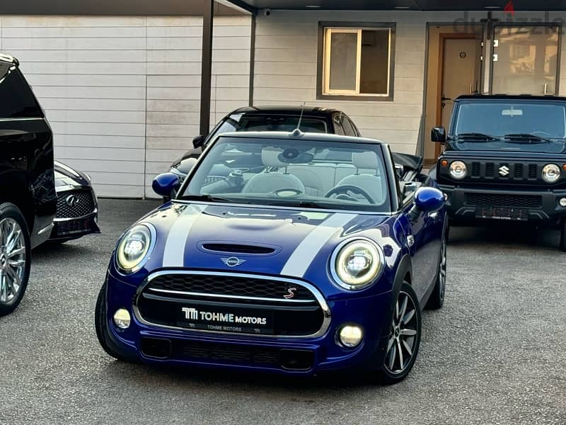 MINI COOPER S CABRIO 2019, 71.000Km ONLY, BASSOUL&HNEINE LEB SOURCE !! 2