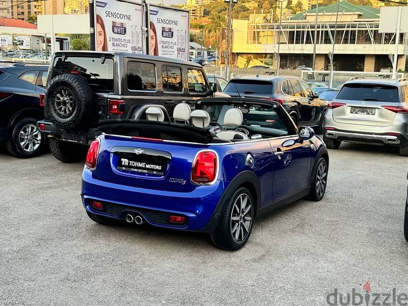 MINI COOPER S CABRIO 2019, 71.000Km ONLY, BASSOUL&HNEINE LEB SOURCE !! 4