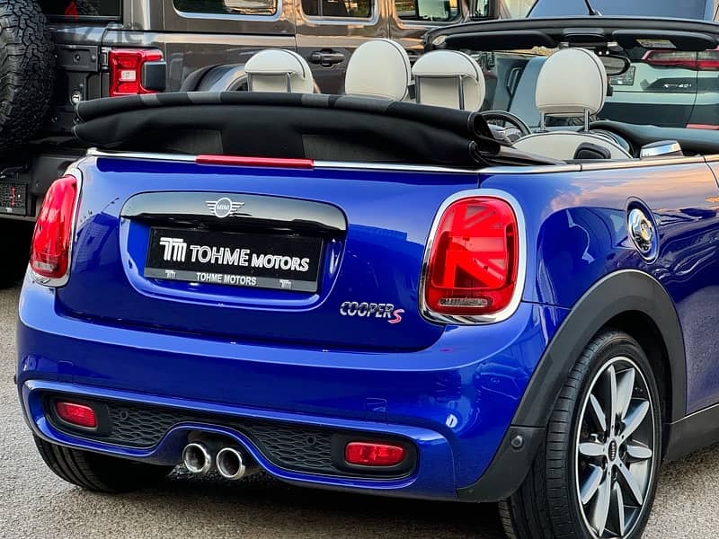 MINI COOPER S CABRIO 2019, 71.000Km ONLY, BASSOUL&HNEINE LEB SOURCE !! 5