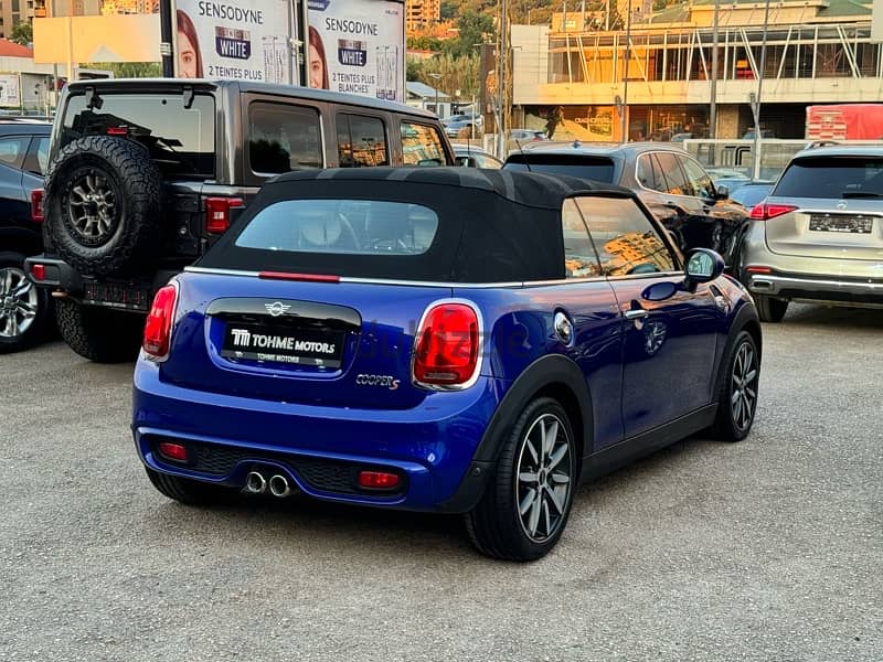 MINI COOPER S CABRIO 2019, 71.000Km ONLY, BASSOUL&HNEINE LEB SOURCE !! 7