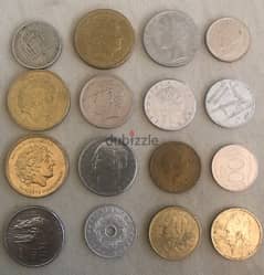 16 Greece coins