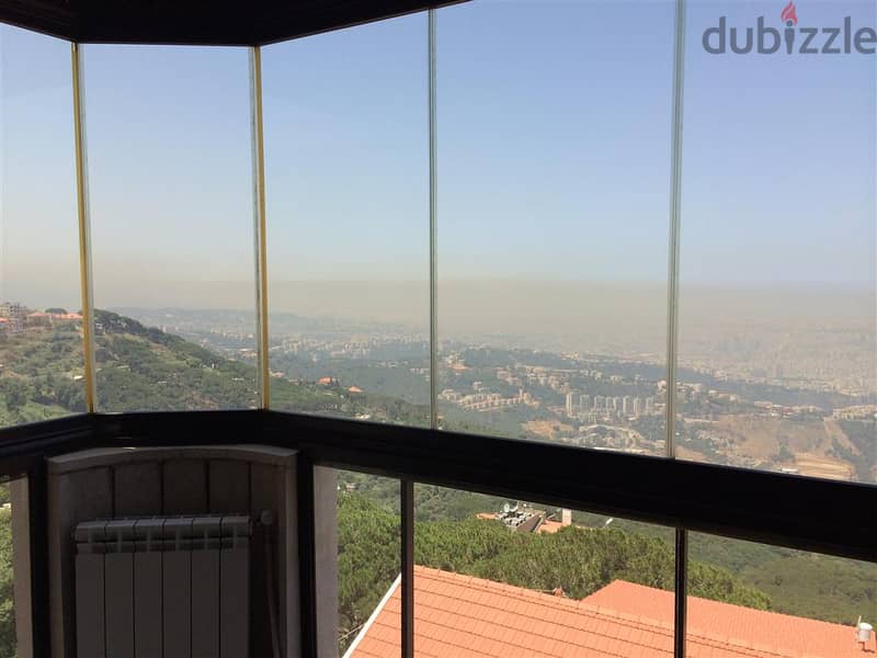 220 Sqm Apartment for Rent in Beit Mery | Mountain and sea view 2