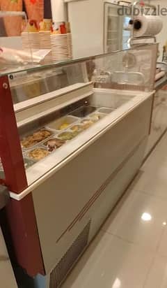 sweet and icecream shop equipments