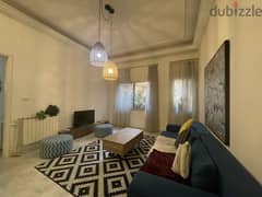 3 Bedroom Furnished Apartment For Rent in Achrafieh | Private Garden