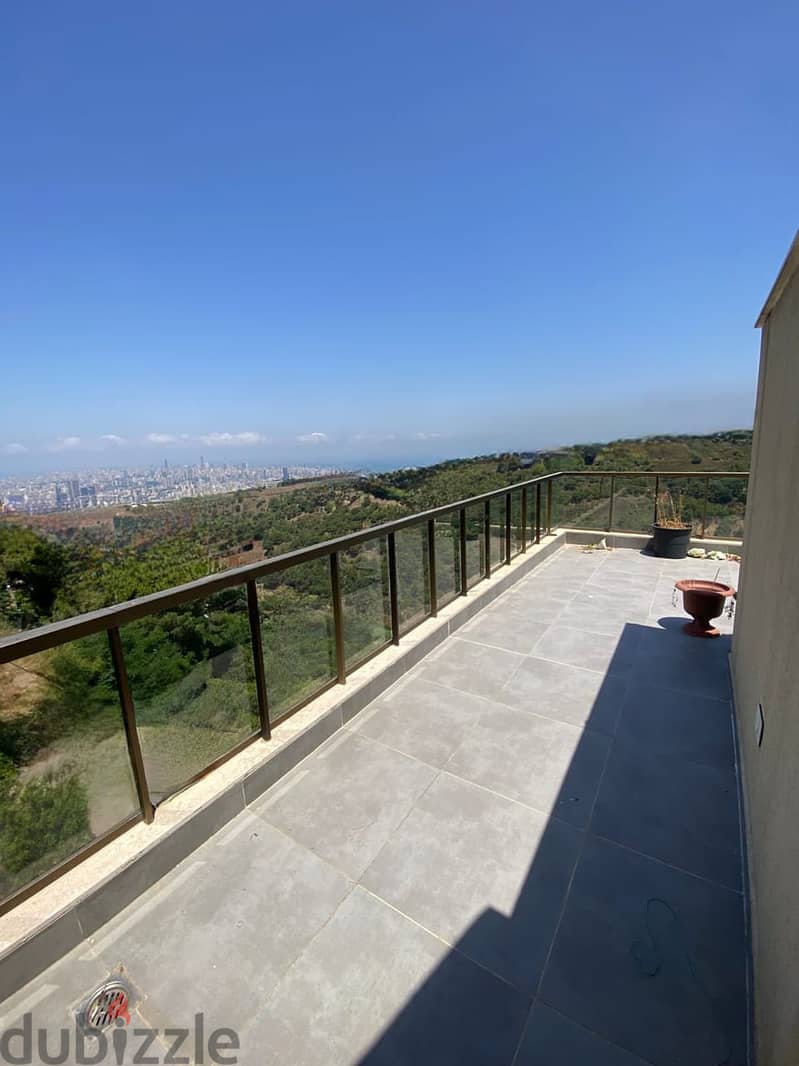 NEW BUILDING IN MANSOURIEH SEA VIEW 250SQ DUPLEX , MA-105 11