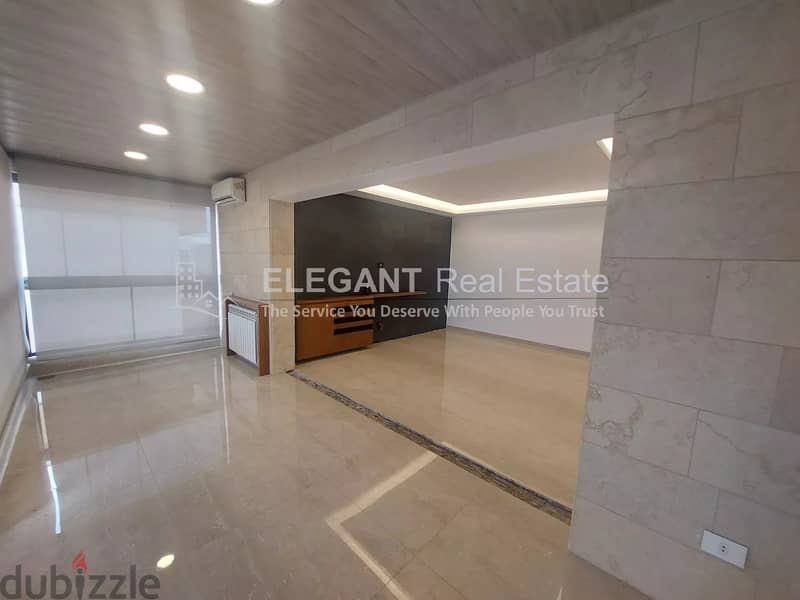 Cozy Flat, Elissar | High Specifications | Open Sea View | 1