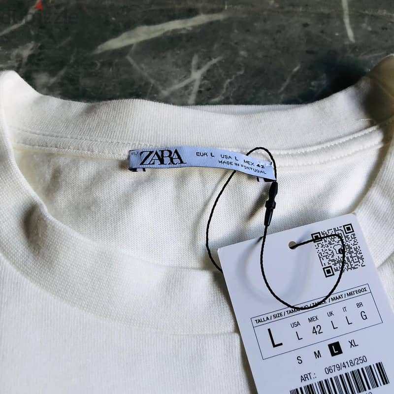 Zara - Relaxed fit T-shirt Size L 4