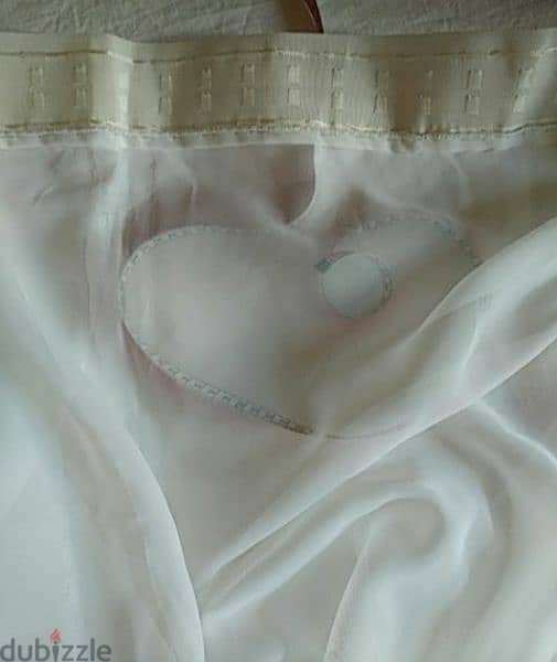 Voile fabric for curtains (made in France) - Not Negotiable 2