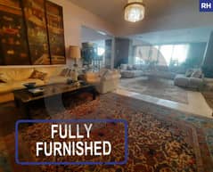 MASSIVE  APARTMENT FOR RENT HAMRA!! FULLY FURNISHED REF#RH107877