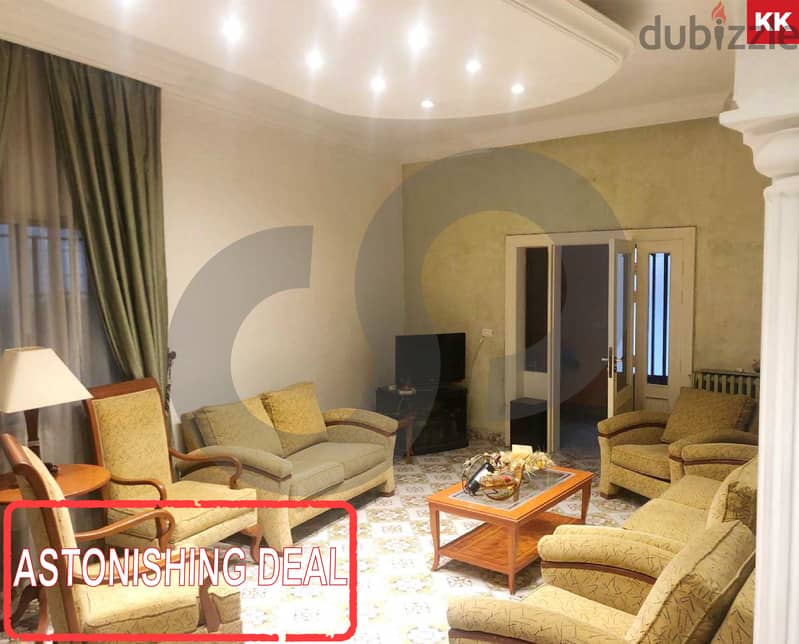 PRIVATE GARDEN / SPACIOUS TERRACE AND VIEW IN BALLOUNEH  REF#KK01253 ! 0