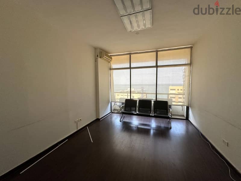 120 Sqm | Prime Location Office For Rent In Jal El Dib | Sea View 0