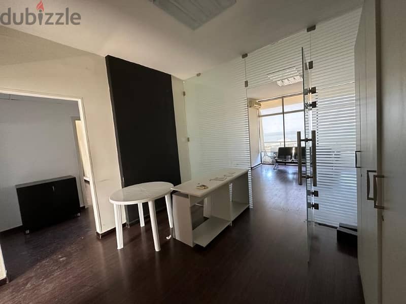 120 Sqm | Prime Location Office For Rent In Jal El Dib | Sea View 3