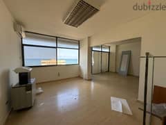 100 Sqm | Prime Location Office For Rent In Jal El Dib | Sea View 0