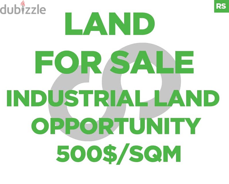 Prime Industrial Land for Sale in Nahr Ibrahim -Jbeil REF#RS98328 0