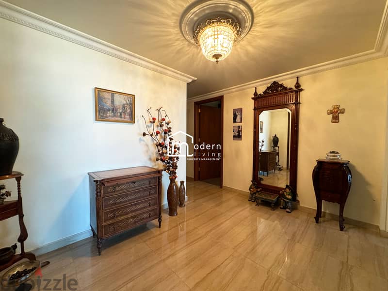 Fully Furnished Apartment With terrace For Sale in Bsalim 5