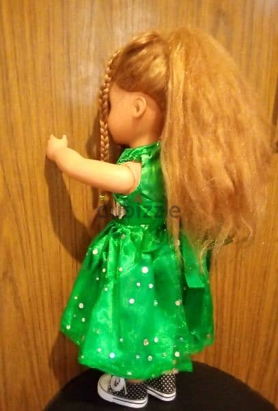 OUR GENERATION BATTAT Long hair Big doll 46 Cm, Still Good+Converse Sh 4