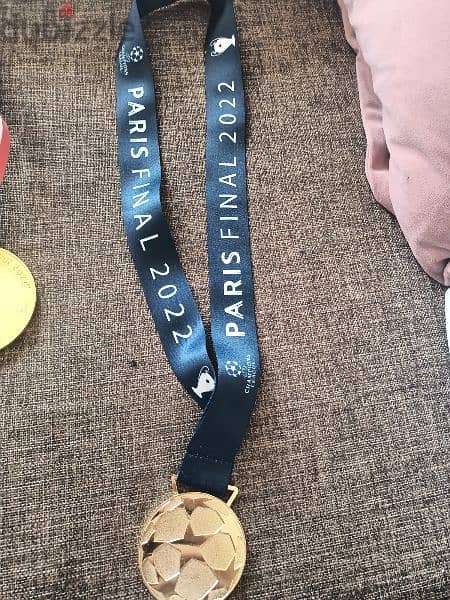 World cup and champions league medal 1