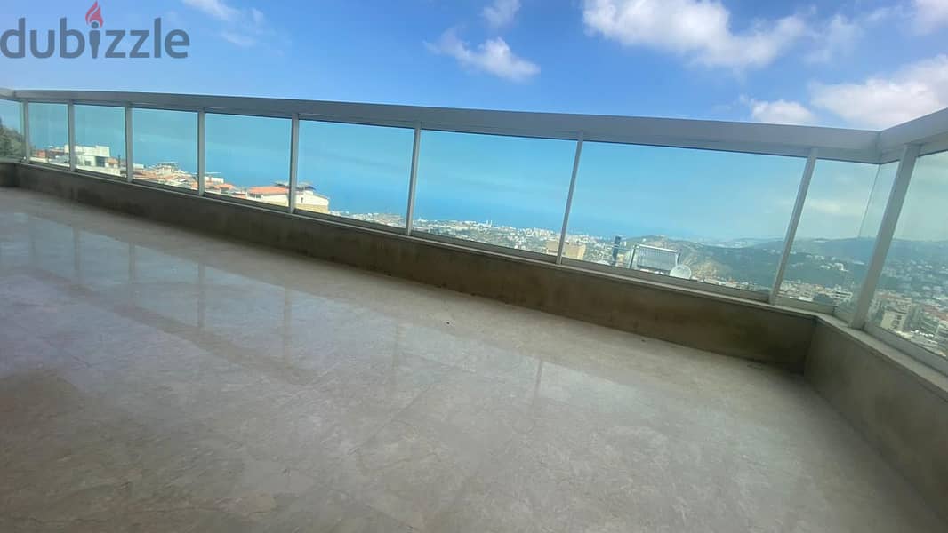 L15998-Spacious Duplex With Terrace And SeaView For Rent In Elissar 1