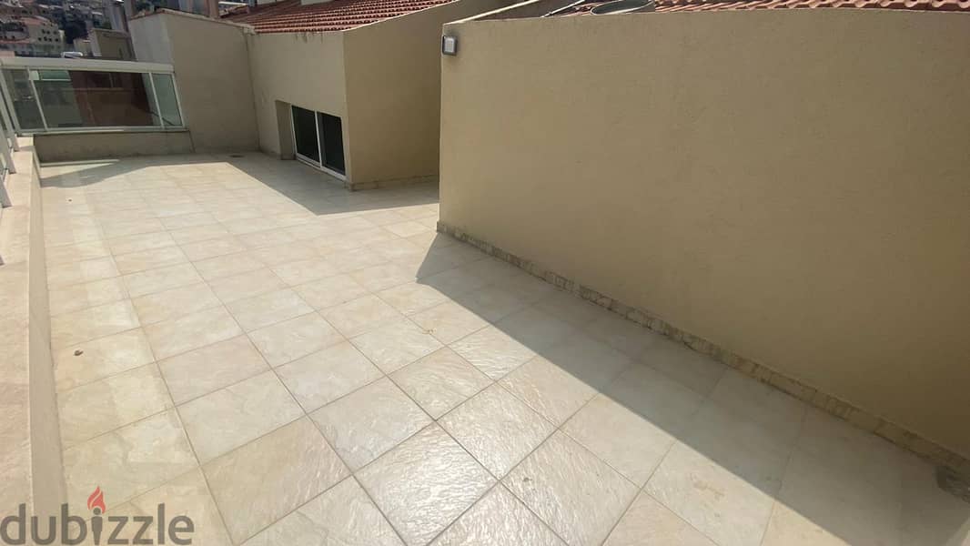 L15998-Spacious Duplex With Terrace And SeaView For Rent In Elissar 10