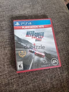 Need speed for rivals DVD PS4.