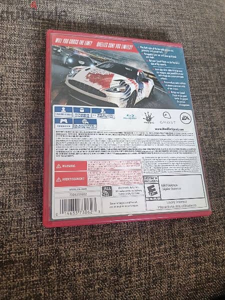 Need speed for rivals DVD PS4. 2