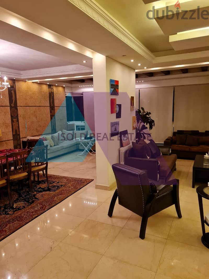 A decorated 280 m2 apartment for sale in Jal El Dib ,Prime Location ! 2