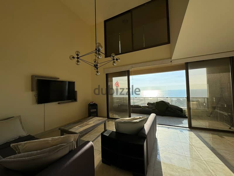 L16003-Furnished Apartment With Terrace For Sale in Kfaryassine 3