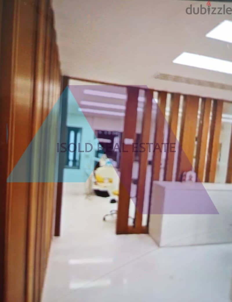 Luxurious decorated & furnished 35 m2 clinic for rent in Achrafieh 0