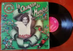 Dalida "Chanson du mundial" vinyl 45t maxi