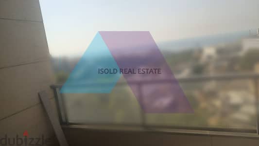 A 105 m2 apartment having an open view for sale in Ain Saade