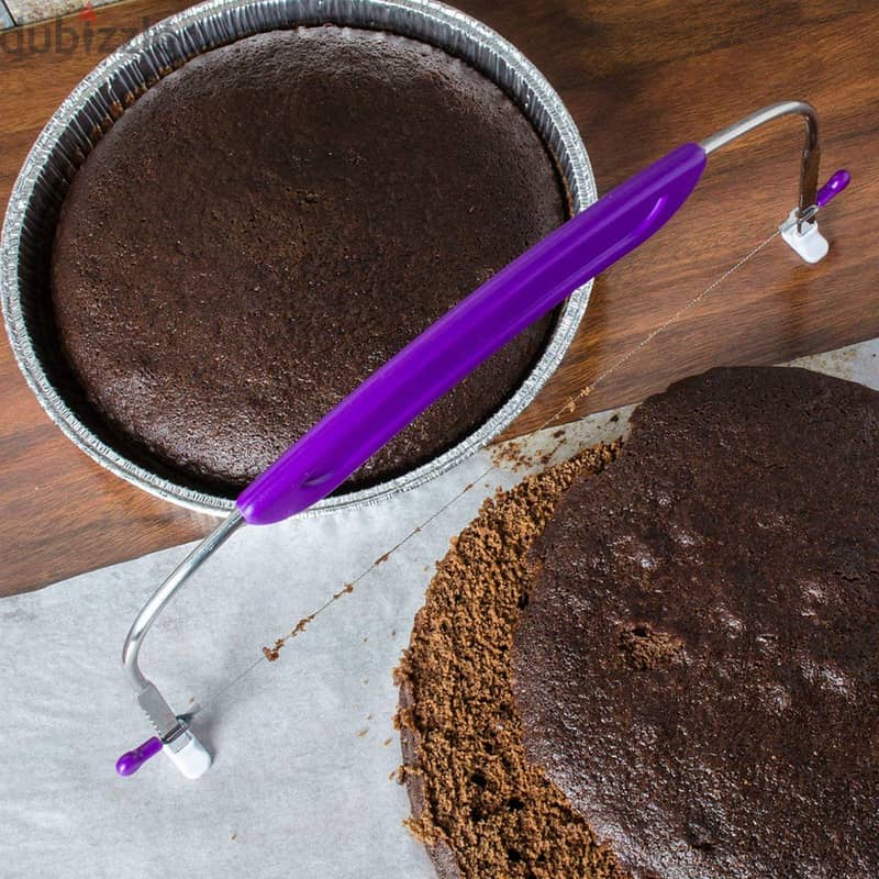 Adjustable Cake Leveler for Leveling and Torting 2