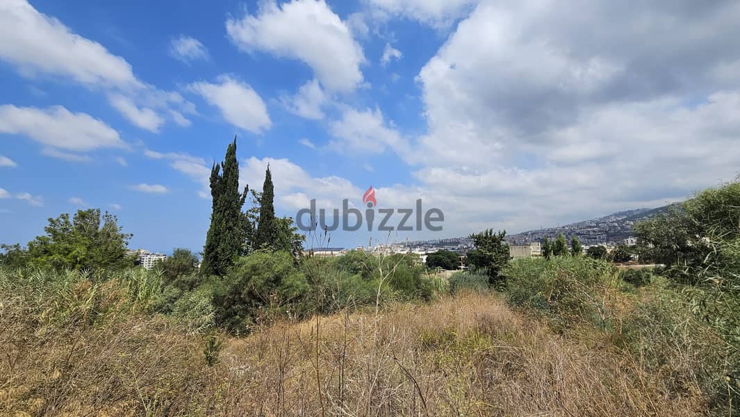 Landf for sale in yarzeh أرض للبيع في اليرزة 9