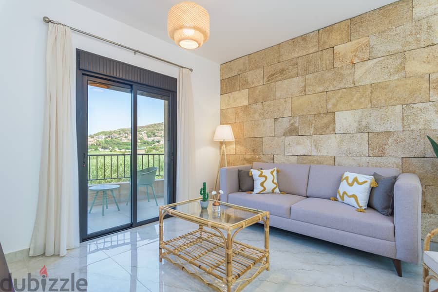 Furnished 2-Bedroom Apartment in Batroun  شقة مفروشة للاجار 13