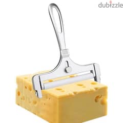 Adjustable Thickness Cheese Slicer Stainless Steel Wire Cheese Cutter 0