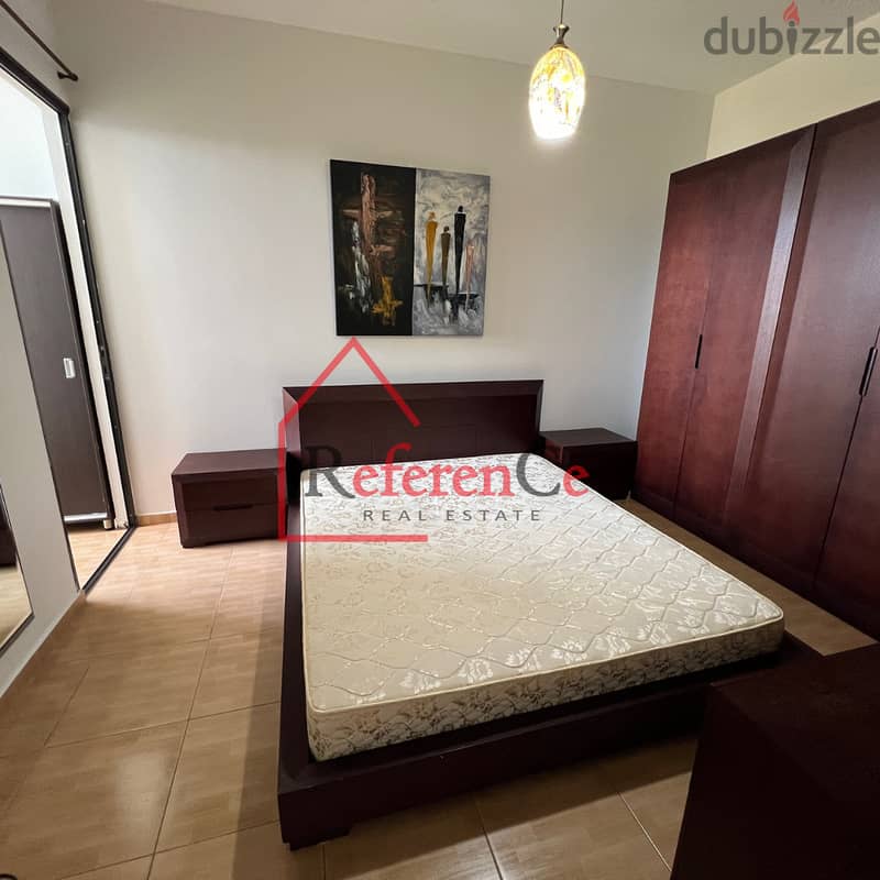 Furnished apartment for sale in Sabtieh شقة مفروشة للبيع في السبتية 5