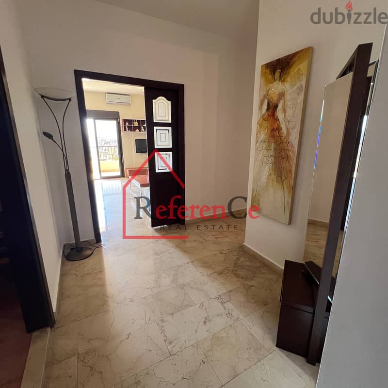 Furnished apartment for sale in Sabtieh شقة مفروشة للبيع في السبتية 7