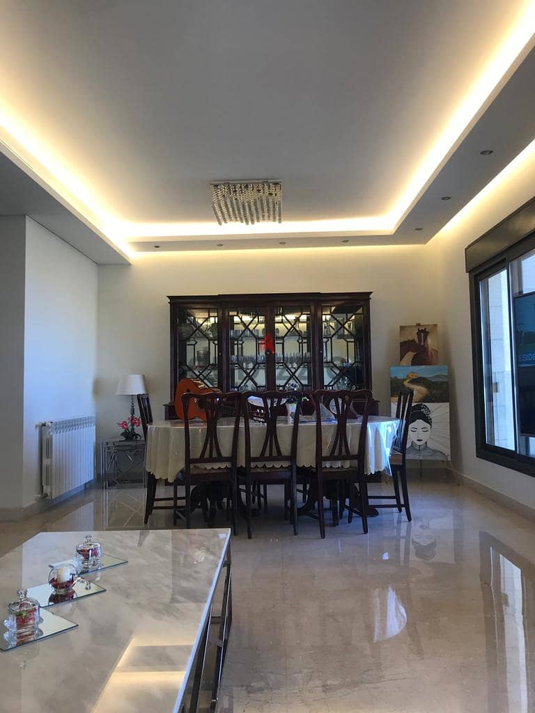 HIGHEND FINISHING IN MANSOURIEH SEA VIEW 3BEDS , MA-261 6