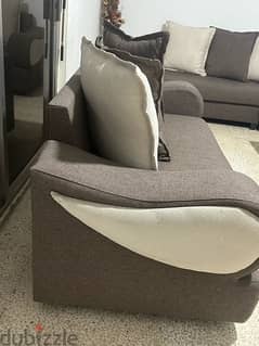 Sofa with table