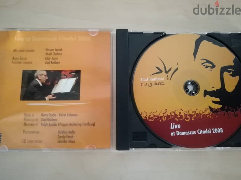 Ziad Rahbani live at damascus citadel 2008 CD 1