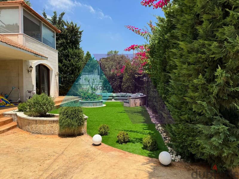 A 721 m2 Villa with Garden / 720m2 Land  for sale in Baabdat 2