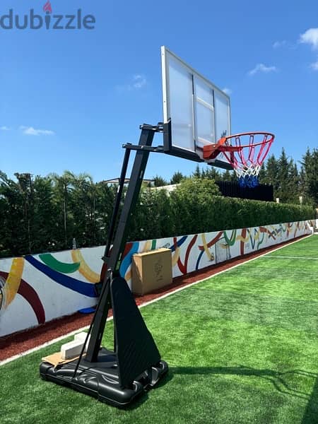 Portable basketball hoop 2